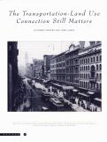 Cover page: The Transportation-Land Use Connection Still Matters