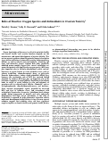 Cover page: Roles of Reactive Oxygen Species and Antioxidants in Ovarian Toxicity1