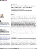 Cover page: Ensemble optimal interpolation for adjoint-free biogeochemical data assimilation.