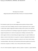 Cover page: Unlocking creative potential: Reappraising emotional events facilitates creativity for conventional thinkers