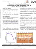 Cover page: Closure to “Centrifuge Model Tests of Liquefaction-Induced Downdrag on Piles in Uniform Liquefiable Deposits”