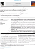 Cover page: Characteristics and outcomes of patients undergoing second-trimester dilation and evacuation for intrauterine fetal demise vs induced abortion