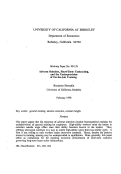 Cover page: Adverse Selection, Short-Term Contracting, and the Underprovision of On-the-Job Training