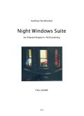 Cover page: Night Windows Suite