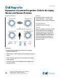 Cover page: Expansion of Luminal Progenitor Cells in the Aging Mouse and Human Prostate