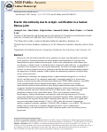 Cover page: Elastic discontinuity due to ectopic calcification in a human fibrous joint