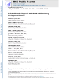 Cover page: Effect of Genetic Diagnosis on Patients with Previously Undiagnosed Disease