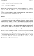 Cover page: A Non-Linear Model for Predicting Pavement Serviceability