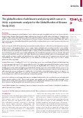 Cover page: The global burden of adolescent and young adult cancer in 2019: a systematic analysis for the Global Burden of Disease Study 2019