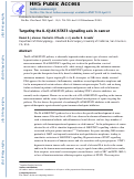 Cover page: Targeting the IL-6/JAK/STAT3 signalling axis in cancer