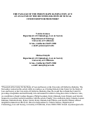 Cover page of The Passage of the Prison Rape Elimination Act: An Analysis of the Reconfiguration of Sexual Citizenship for Prisoners
