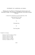 Cover page: Bridging the Gap Between Technological Advancement and Manufacturability: Development of Solderable Stretchable Sensing Systems