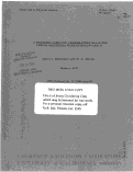 Cover page: A PROPOSED ABSOLUTE TEMPERATURE SCALE FOR CERIUM MAGNESIUM NITRATE BELOW 0.003 K.