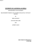 Cover page: Measurement Errors and Outliers in Seasonal Unit Root Testing