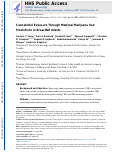 Cover page: Cannabidiol Exposure Through Maternal Marijuana Use: Predictions in Breastfed Infants