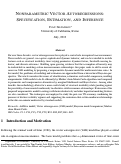 Cover page: Nonparametric Vector Autoregressions: Specification, Estimation, and Inference