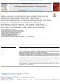 Cover page: Diabetes prevention in the Caribbean using Lifestyle Intervention and Metformin Escalation (LIME): Protocol for a hybrid Type-1 effectiveness-implementation trial using a quasi-experimental study design