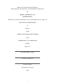 Cover page: Aspects of Conformal Field Theories: Entanglement, Tau Function and Black Hole Perturbation