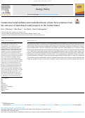 Cover page: Commercial wind turbines and residential home values: New evidence from the universe of land-based wind projects in the United States