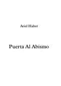 Cover page: Puerta Al Abismo