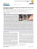 Cover page: Chronoprints: Identifying Samples by Visualizing How They Change over Space and Time