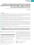 Cover page: Surveillance of Unruptured Intracranial Saccular Aneurysms Using Noncontrast 3D-Black-Blood MRI: Comparison of 3D-TOF and Contrast-Enhanced MRA with 3D-DSA