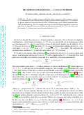 Cover page: Recursions for rational q,t-Catalan numbers