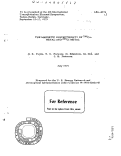 Cover page: THE MAGNETIC SUSCEPTIBILITY OF 244 Cm METAL and 249 cf METAL