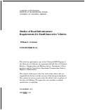 Cover page: Studies Of Road Infrastructure Requirements For Small Innovative Vehicles