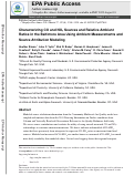 Cover page: Characterizing CO and NOy Sources and Relative Ambient Ratios in the Baltimore Area Using Ambient Measurements and Source Attribution Modeling