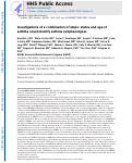 Cover page: Investigations of a combination of atopic status and age of asthma onset identify asthma subphenotypes.