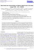 Cover page: New limits from microlensing on Galactic black holes in the mass range 10 M⊙ &lt; M &lt; 1000 M⊙