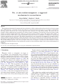 Cover page: Pro- or anti-oxidant manganese: a suggested mechanism for reconciliation