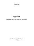 Cover page: upgrade