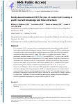 Cover page: Family-based treatment (FBT) for loss of control (LOC) eating in youth: Current knowledge and future directions.