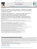 Cover page: Preterm care during the COVID-19 pandemic: A comparative risk analysis of neonatal deaths averted by kangaroo mother care versus mortality due to SARS-CoV-2 infection