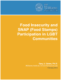 Cover page: LGBT People Are Disproportionately Food Insecure
