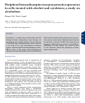 Cover page: Peripheral benzodiazepine receptor protein expression in cells treated with alcohol and cytokines; a study on alcoholism