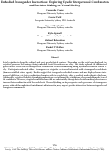 Cover page: Embodied Transgender Interactions: Exploring Dyadic Interpersonal Coordination and Decision Making in Virtual Reality