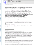 Cover page of Tracking the redox reaction of the iron enzyme ribonucleotide reductase using continuous SerialED and SFX