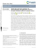 Cover page: Visible light-responsive materials: the (photo)chemistry and applications of donor–acceptor Stenhouse adducts in polymer science