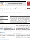 Cover page: Synthesis of the cobalt–alkyne complex (η5-C5H5)(PPh3)Co{η2-(Me3Si)CC(CO2Et)} and structural characterization of trimethylsilyl substituted cobaltacyclopentadiene complexes derived therefrom