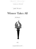 Cover page: Winner Takes All