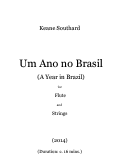 Cover page: Um Ano no Brasil
