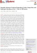 Cover page: Interplay between Position-Dependent Codon Usage Bias and Hydrogen Bonding at the 5ʹ End of ORFeomes