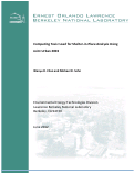 Cover page: Computing Toxic Load for Shelter-in-Place Analysis Using Joint Urban 2003