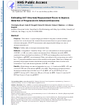 Cover page: Estimating Optical Coherence Tomography Structural Measurement Floors to Improve Detection of Progression in Advanced&nbsp;Glaucoma