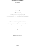 Cover page: Rice and Rap: Hip Hop Music, Black/Asian American Racialization, and the Role of the U.S. Multicultural Neoliberal State