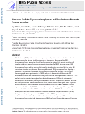 Cover page: Heparan Sulfate Glycosaminoglycans in Glioblastoma Promote Tumor Invasion