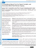 Cover page: A Smartphone-Based Tool for Rapid, Portable, and Automated Wide-Field Retinal Imaging